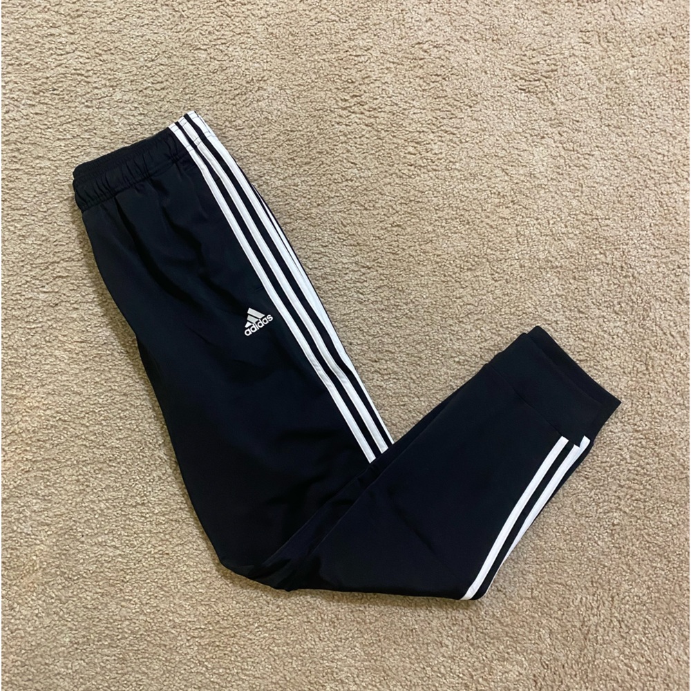 ADIDAS ESSENTIALS TRICOT TAPERED JOGGERS TRACK PANTS MEN'S MEDIUM H46105 Sz M